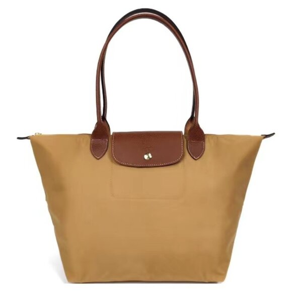 Longchamp yellow tote bag clearance